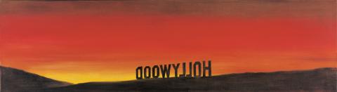 Vue d'oeuvre Ed Ruscha